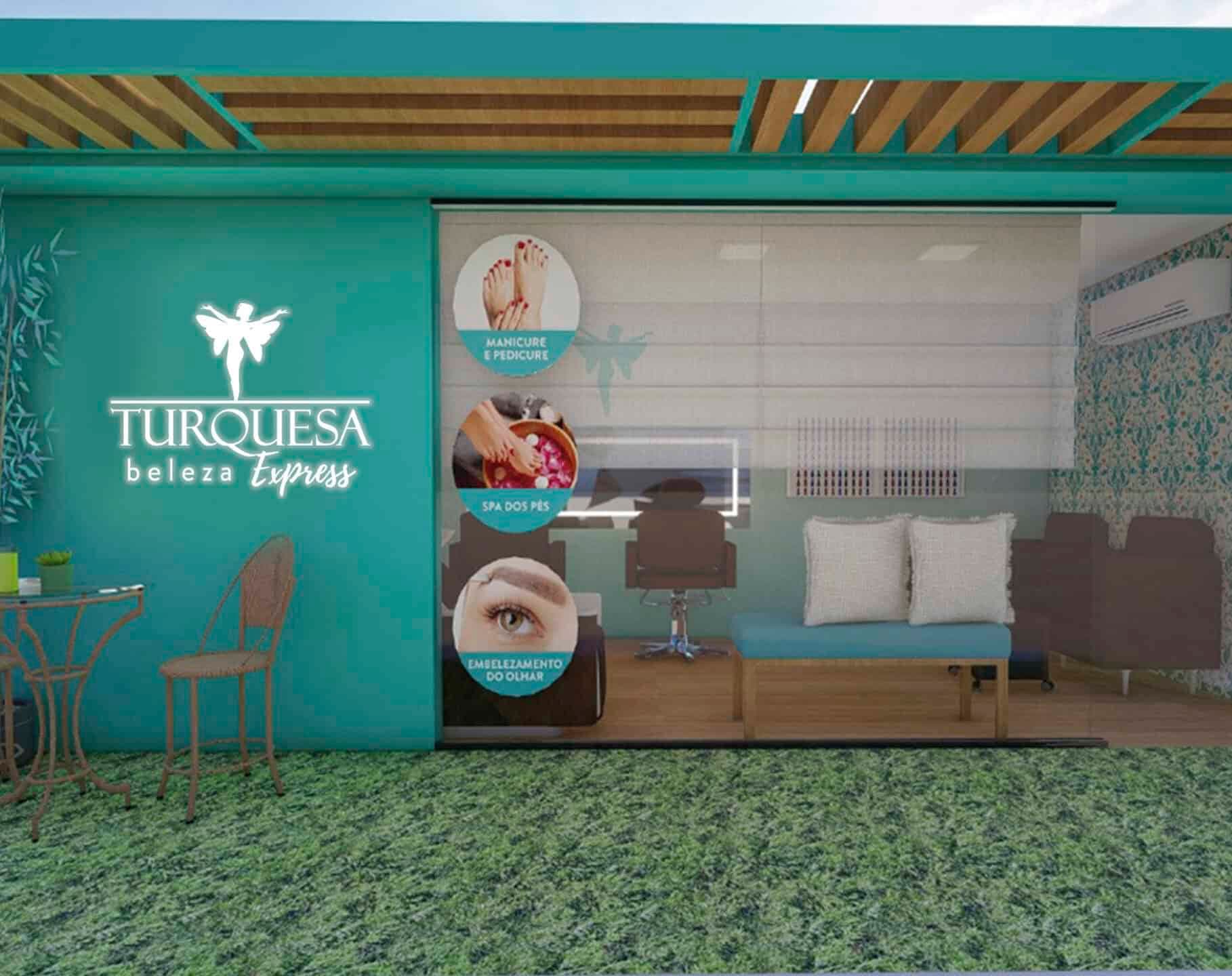 Salão Turquesa, ambiente